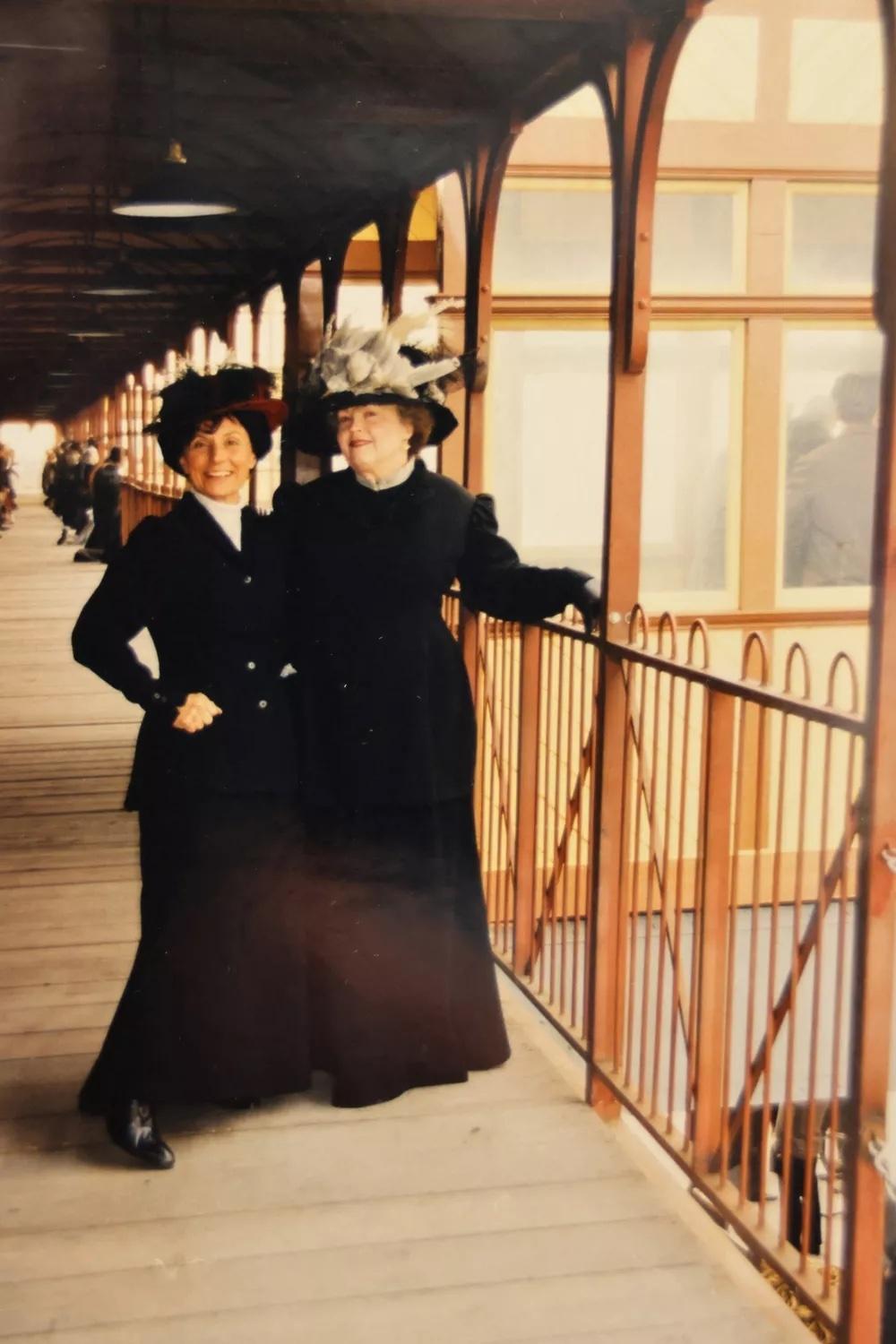 Imagem inédita dos bastidores do filme "Titanic"  - Henry Aldridge & Son/Divulgação