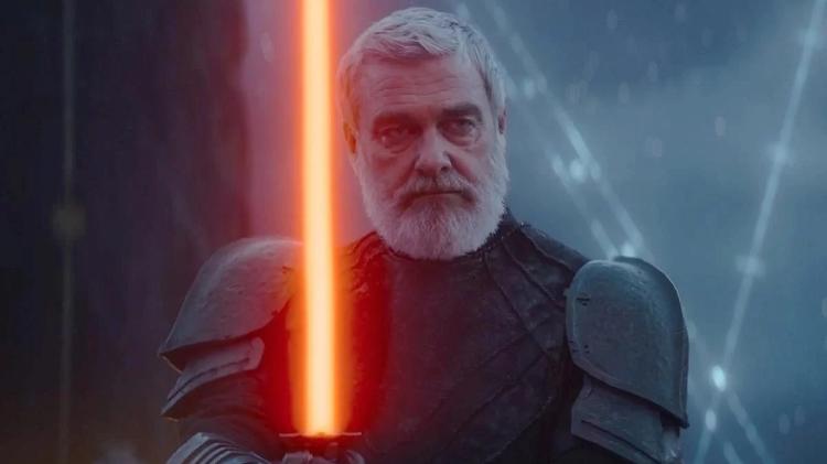 O grande Ray Stevenson em seu último trabalho como Baylan Skoll, um Jedi caído