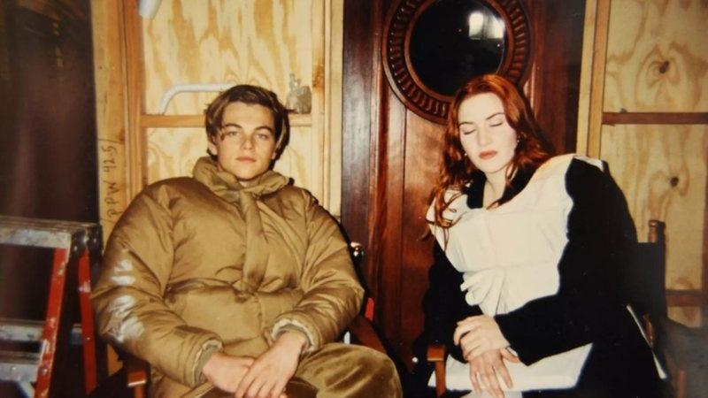 Imagem inédita dos bastidores do filme "Titanic"  - Henry Aldridge & Son/Divulgação