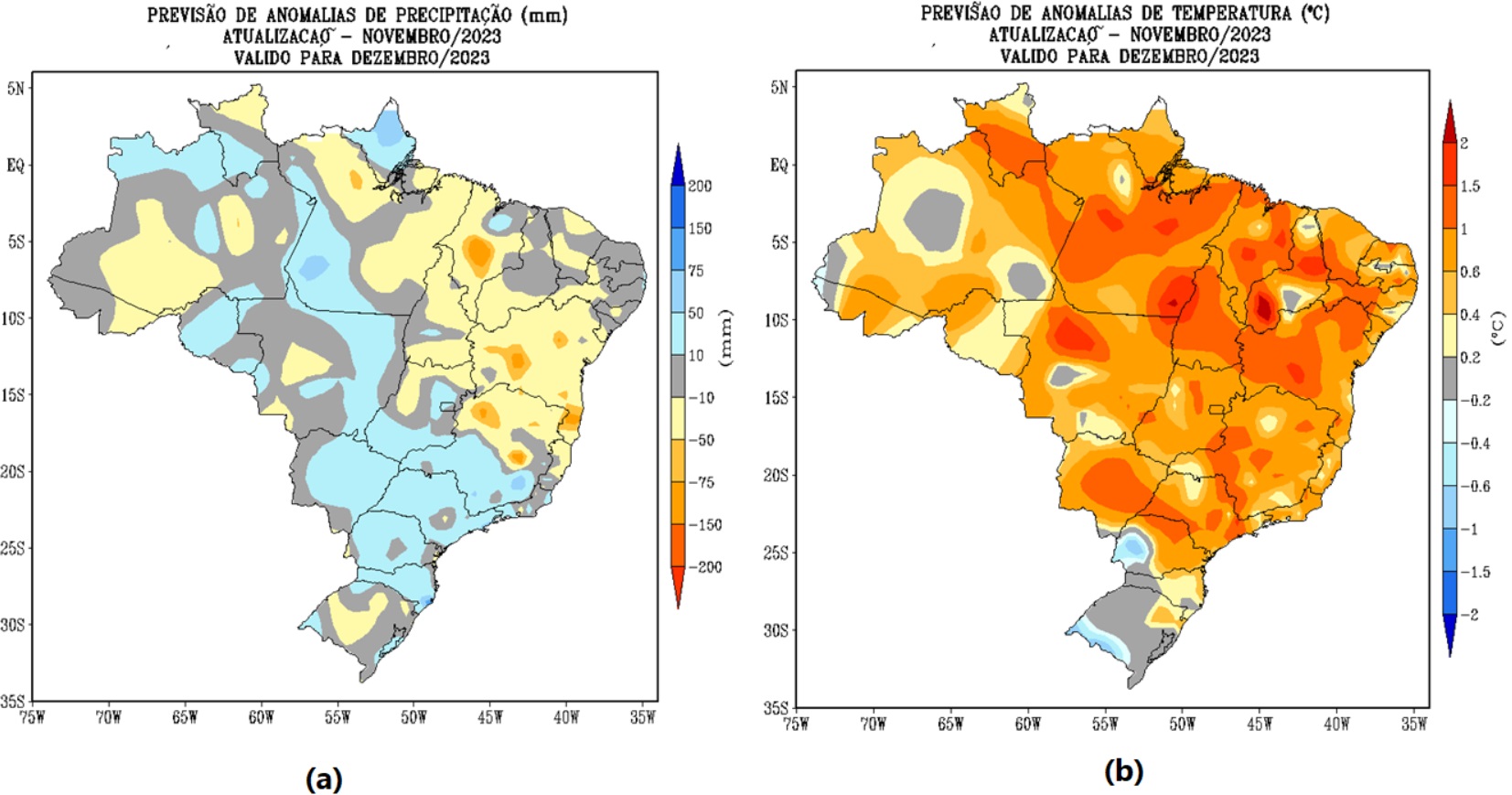 previsão do tempo dezembro 2